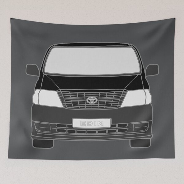 Item preview, Toyota Hiace Granvia black color designed and sold by EdimDesign.