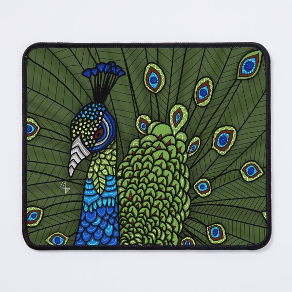 Item preview, graphic peacock designed and sold by NoiramDesign.