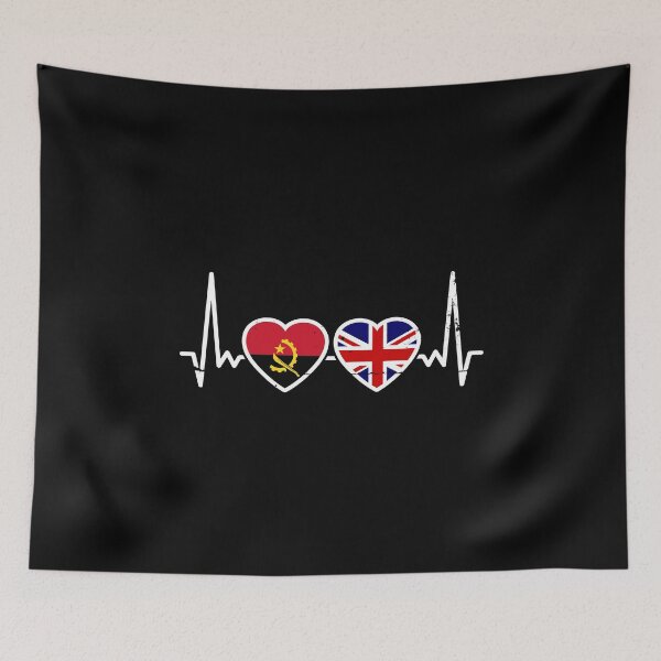 Artikelvorschau, Angola Großbritannien Flagge Angolaner Brite entworfen und verkauft von max-it-out.