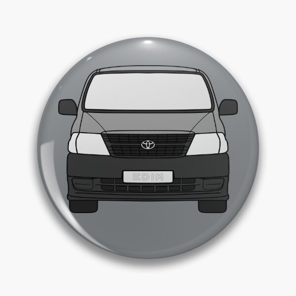 Item preview, Toyota Hiace Granvia grey color designed and sold by EdimDesign.