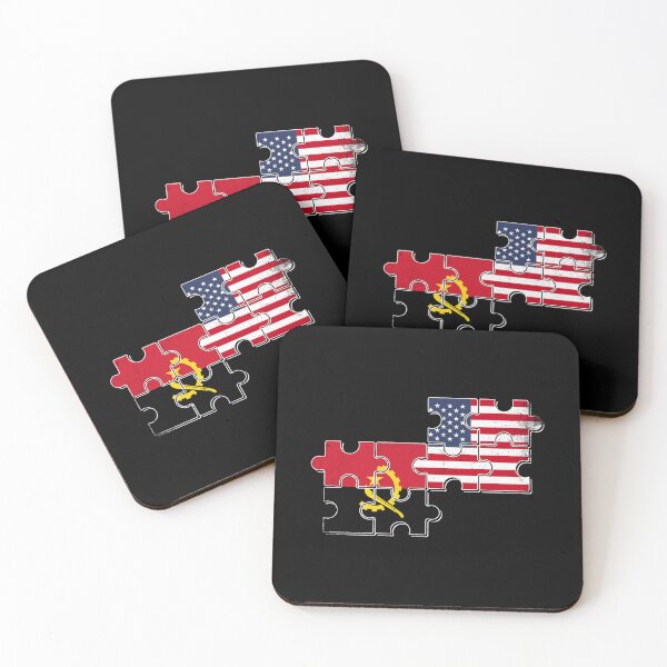 Item preview, Angola USA Flag Angolan American designed and sold by max-it-out.