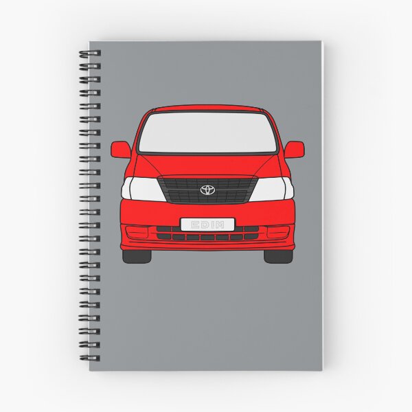 Item preview, Toyota Hiace Granvia red color designed and sold by EdimDesign.
