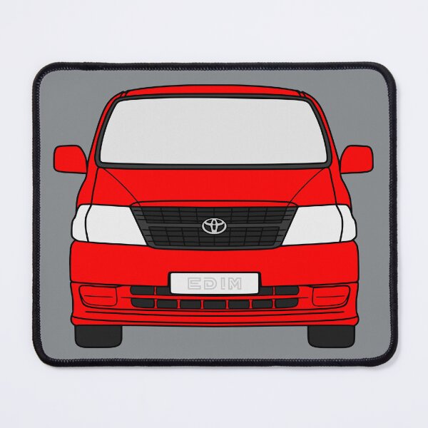 Item preview, Toyota Hiace Granvia red color designed and sold by EdimDesign.