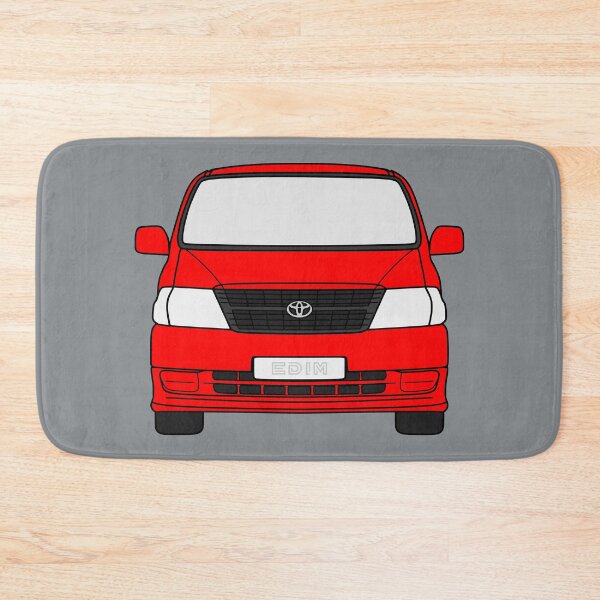 Item preview, Toyota Hiace Granvia red color designed and sold by EdimDesign.
