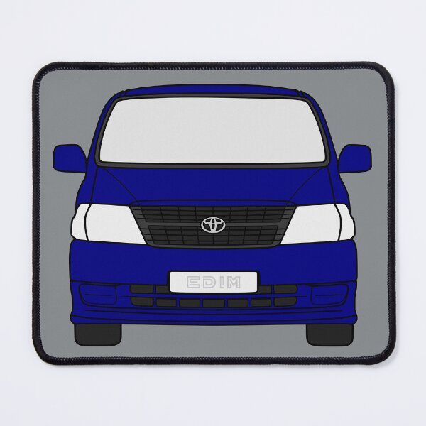Item preview, Toyota Hiace Granvia blue color designed and sold by EdimDesign.