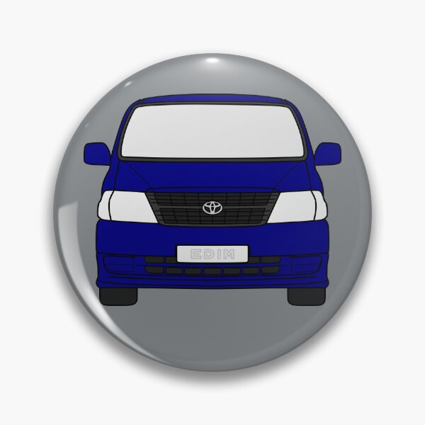 Item preview, Toyota Hiace Granvia blue color designed and sold by EdimDesign.
