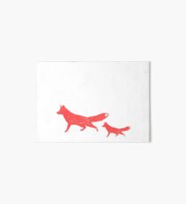 Fox in the Snow Art Board