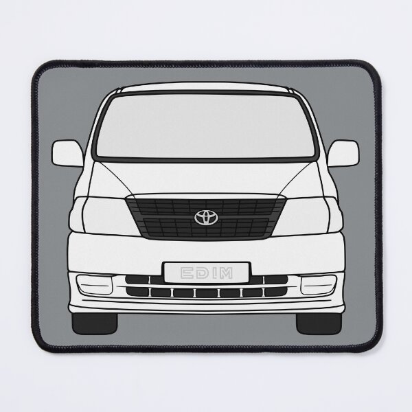 Item preview, Toyota Hiace Granvia white color designed and sold by EdimDesign.
