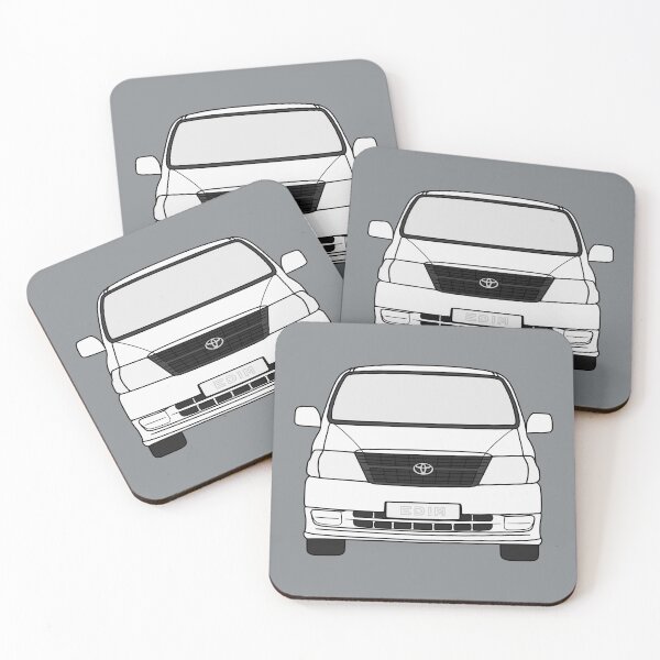 Item preview, Toyota Hiace Granvia white color designed and sold by EdimDesign.