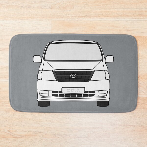 Item preview, Toyota Hiace Granvia white color designed and sold by EdimDesign.