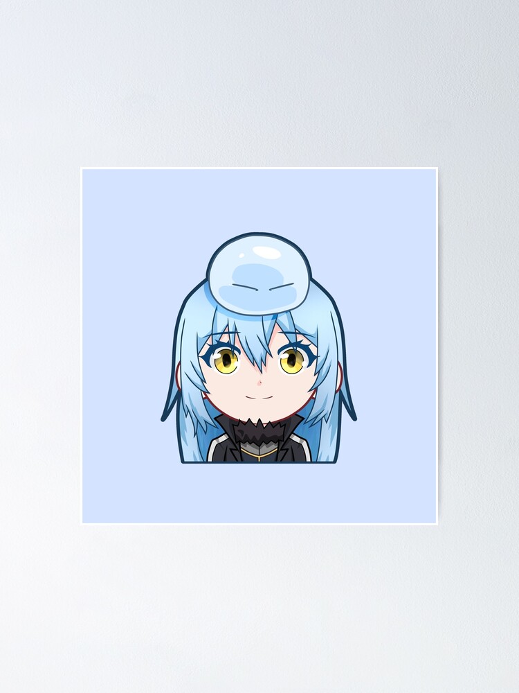 Chibi Rimuru Tempest Poster For Sale By Line Colors Redbubble 9106