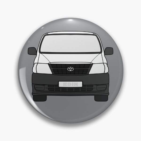 Item preview, Toyota Hiace Granvia white color designed and sold by EdimDesign.