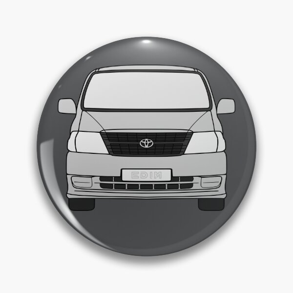 Item preview, Toyota Hiace Granvia silver color designed and sold by EdimDesign.