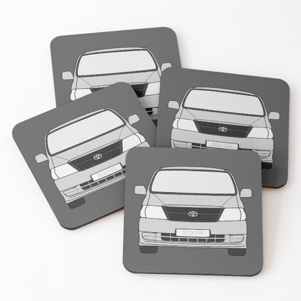 Item preview, Toyota Hiace Granvia silver color designed and sold by EdimDesign.