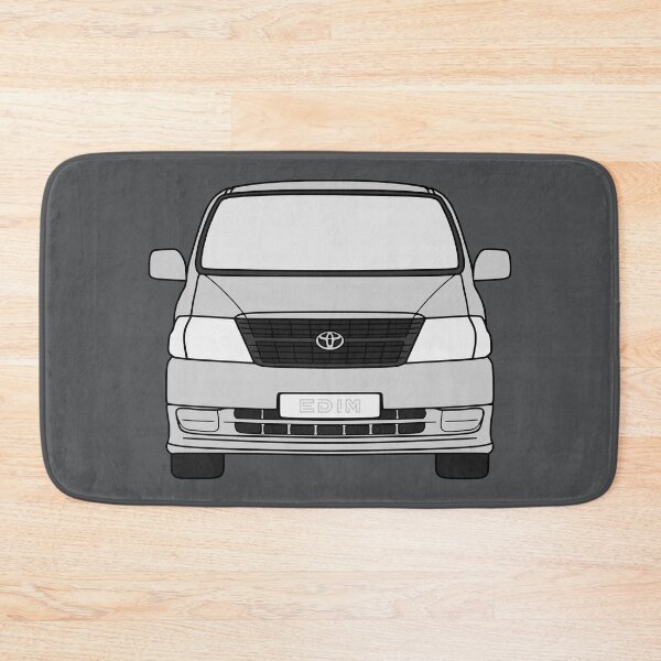 Item preview, Toyota Hiace Granvia silver color designed and sold by EdimDesign.