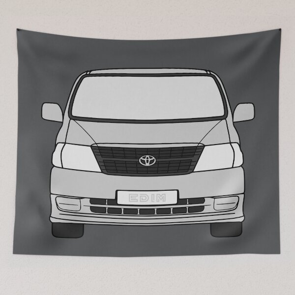 Item preview, Toyota Hiace Granvia silver color designed and sold by EdimDesign.