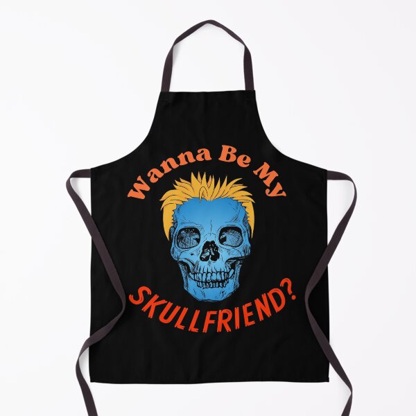 Item preview, WANNA BE MY SKULLFRIEND? -3- (in black) - Spooky Skull | Happy Halloween | Funny Halloween | Halloween Costume designed and sold by CosmicStory.
