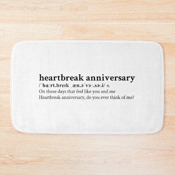 Item preview, Heartbreak Anniversary by Giveon designed and sold by StickTheSong.