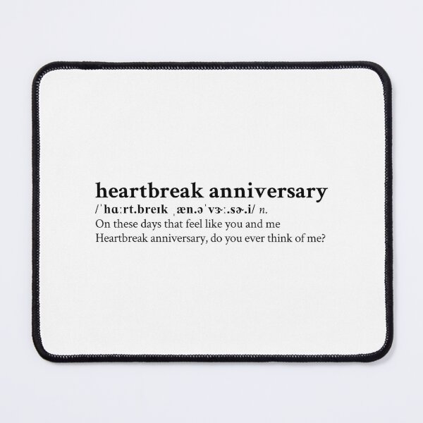 Item preview, Heartbreak Anniversary by Giveon designed and sold by StickTheSong.