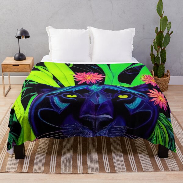 Item preview, COLORFUL BLACK PANTHER designed and sold by GloriaSanchez.