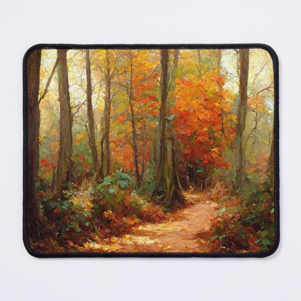 Item preview, Forest Trail Autumn Landscape  designed and sold by EcoArtLab.