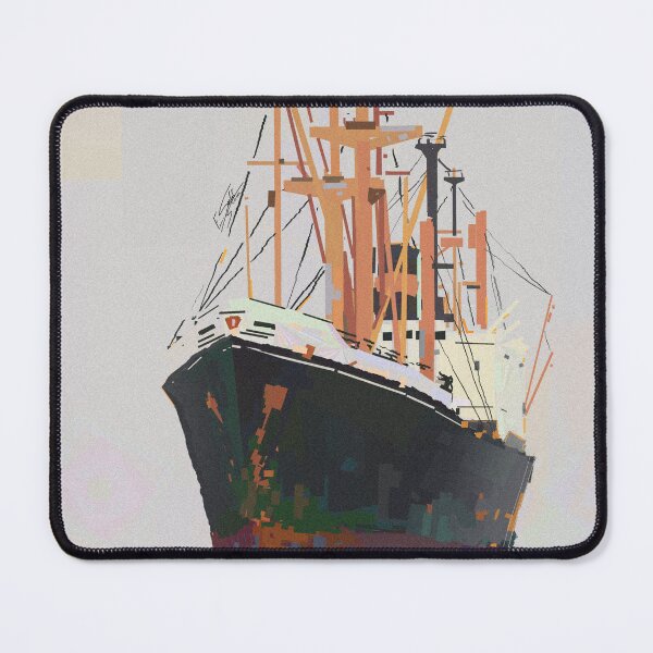 Item preview, Fishing Vessel crossing the fog - Maritime painting by artist Eliott Sontot designed and sold by Eliott Sontot.