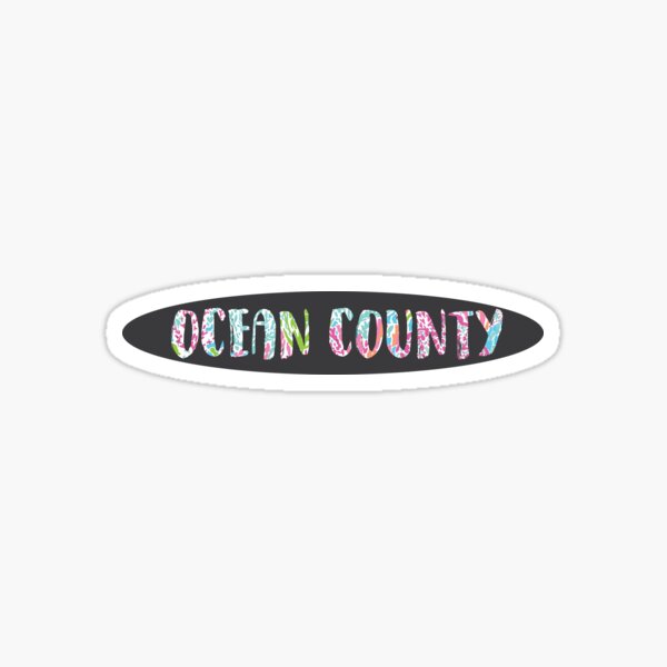 OCEAN COUNTY Sticker