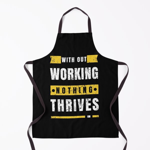 Item preview, Without work nothing thrives Motivational Saying designed and sold by Hohohaxi.