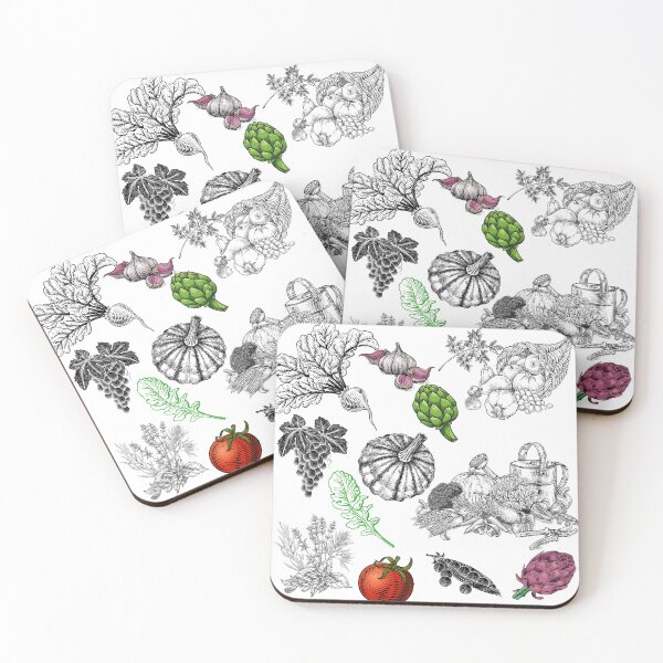 Item preview, vintage veggies designed and sold by Patrineco Limited.