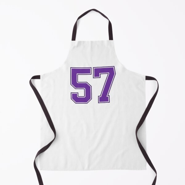 Item preview, Purple Number 57 lucky sports jersey fifty seven designed and sold by HeavyStyle.