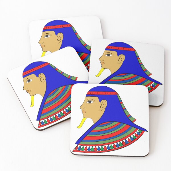 Item preview, Head of an ancient Egyptian designed and sold by siloto.