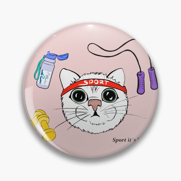 Artikelvorschau, Katze Norman "sport it's life" entworfen und verkauft von Mikolasha.