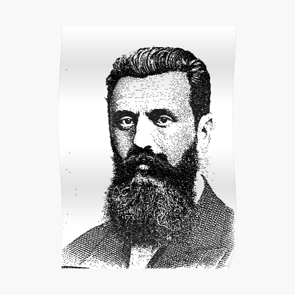 Theodor Herzl Poster