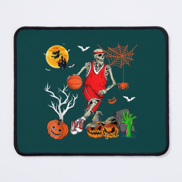 Item preview, Halloween Skeleton Playing Basketball Costume Player Lover , Halloween Costume Gift, Groovy H designed and sold by EmeraldSho.