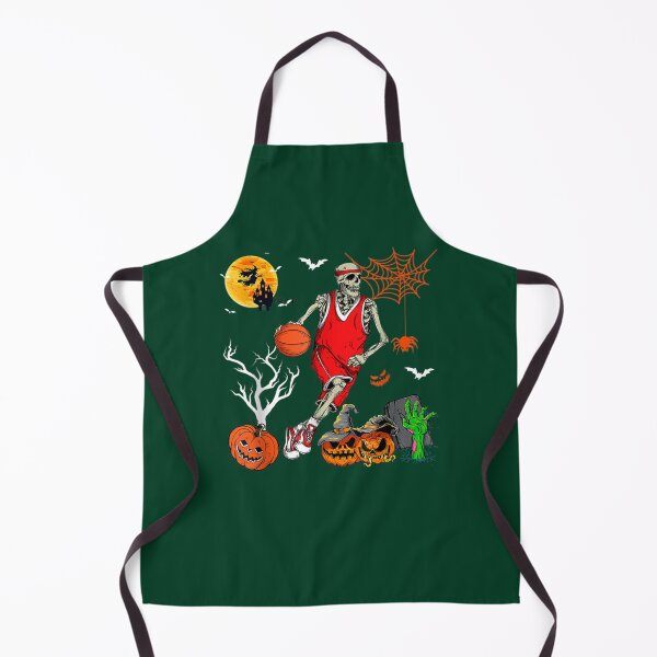 Item preview, Halloween Skeleton Playing Basketball Costume Player Lover , Halloween Costume Gift, Groovy H designed and sold by EmeraldSho.