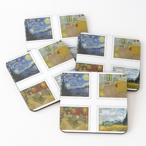 Item preview, Art stamps - Van Gogh collection vol. 2 designed and sold by Trndii.