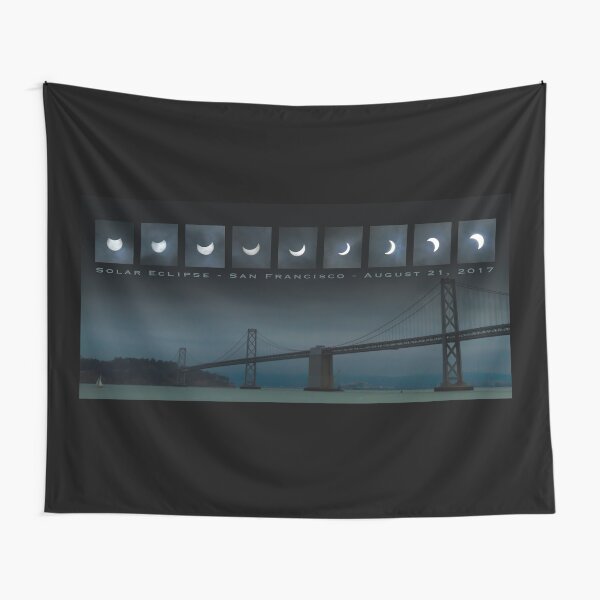 Item preview, Partial Solar Eclipse in 9 Phases 2017 designed and sold by Bonnie  Follett.