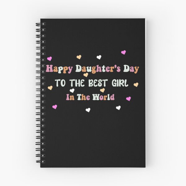 Item preview, Happy Daughter's Day To The Best Girl In The World designed and sold by Jadir.