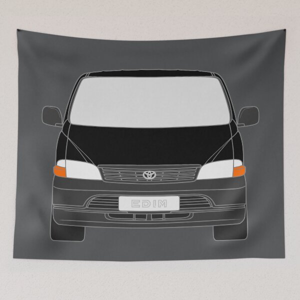 Item preview, Toyota Hiace XH10 XH 20 Black color designed and sold by EdimDesign.