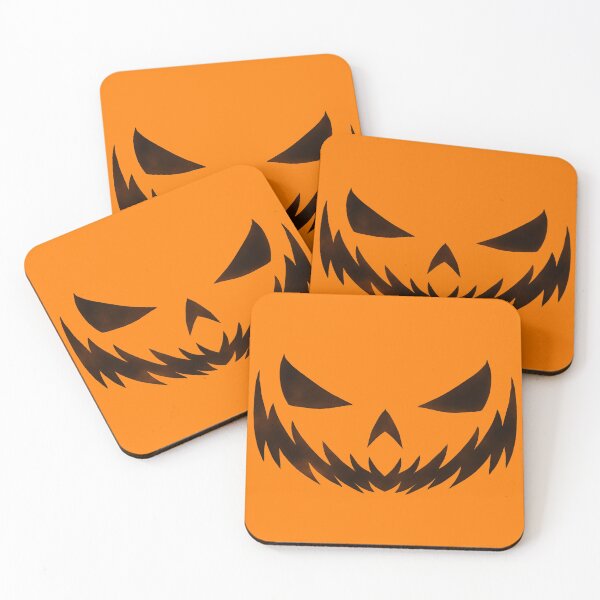 Item preview, Scary Jack O Lantern Face designed and sold by galaxydaydreams.