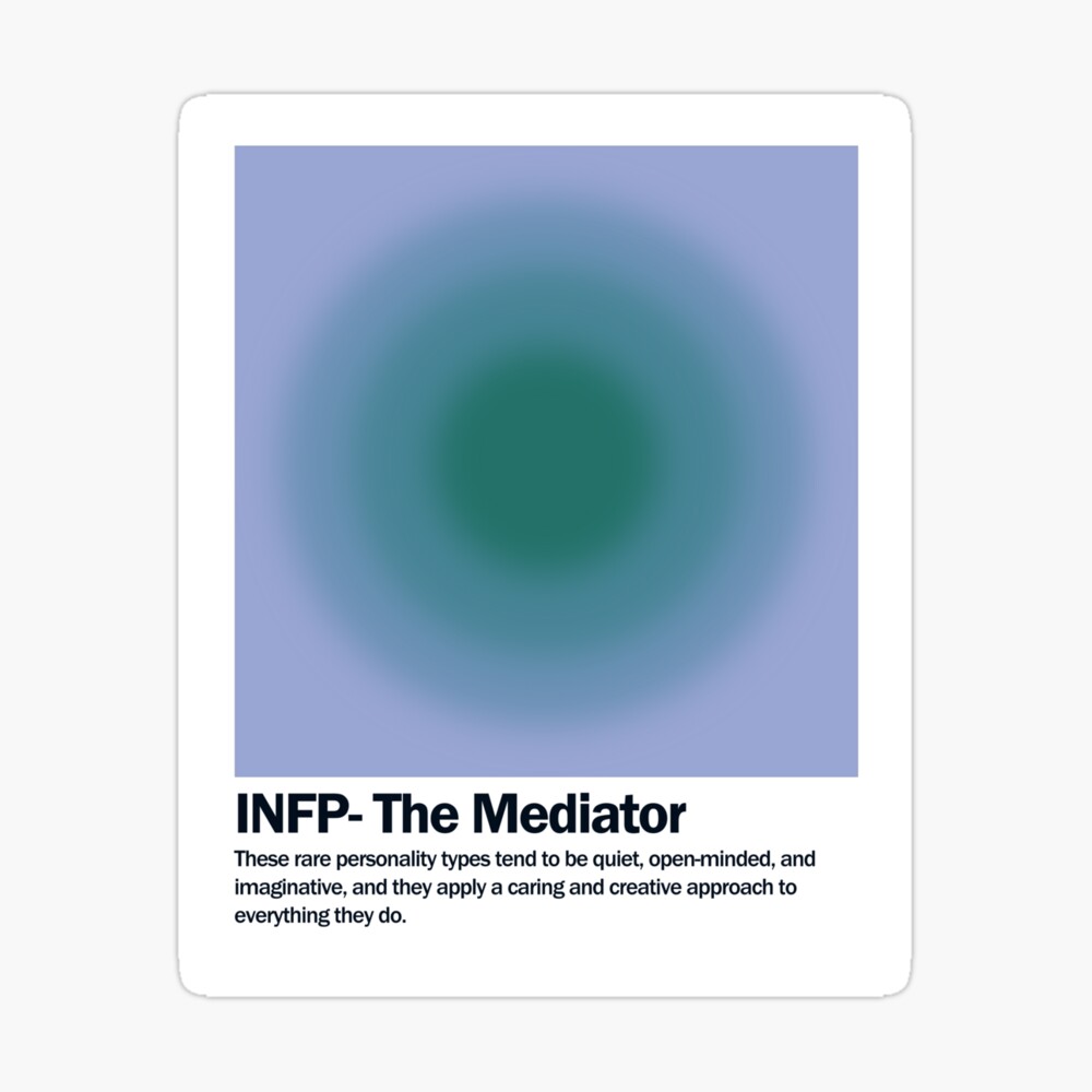 Myers-Briggs INFP Mediator Aura Art Board Print for Sale by Simonsdesign |  Redbubble