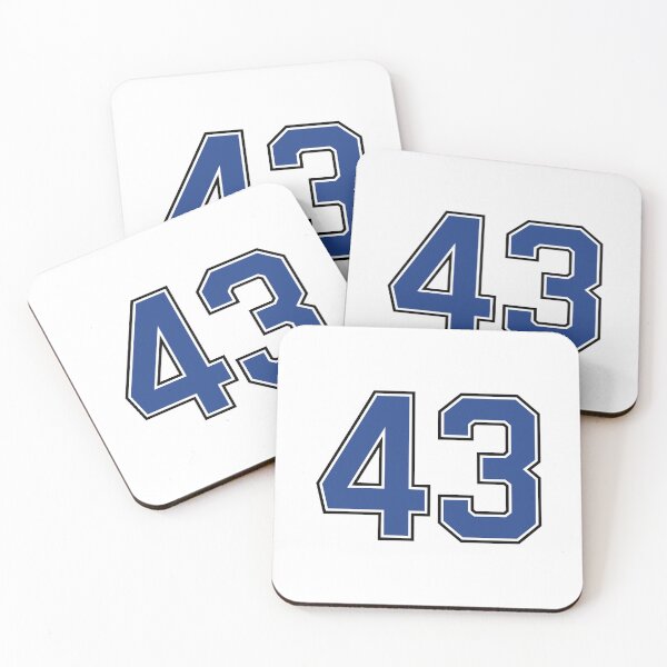 Item preview, Number 43 lucky sports jersey forty three designed and sold by HeavyStyle.