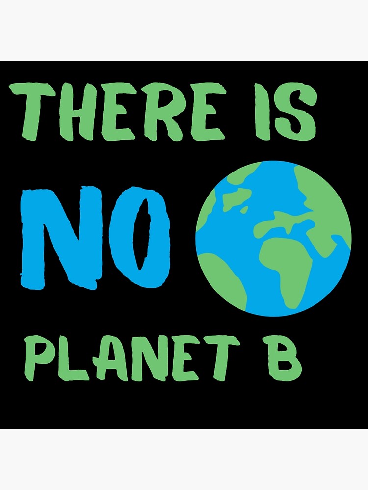 "there Is No Planet B" Poster For Sale By Rightproduct | Redbubble