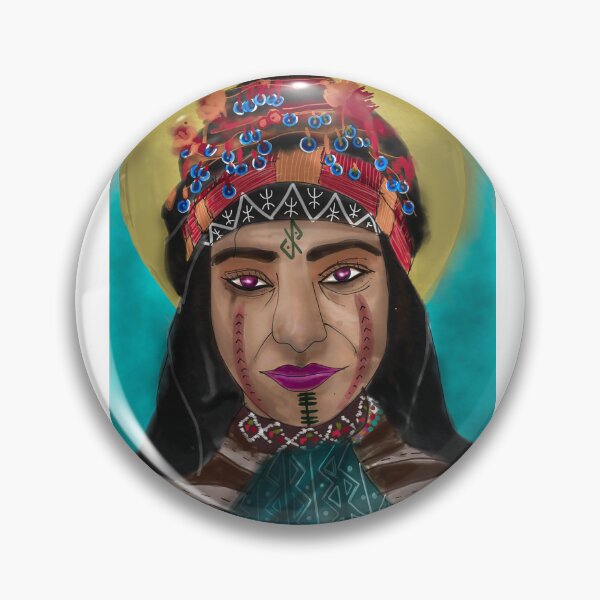Artikelvorschau, Nordafrikanisches Amazigh-Frauenporträt 1 entworfen und verkauft von azghari.