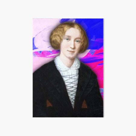 Item preview, George Eliot Artwork | George Eliot Portrait | George Eliot Wall Art  designed and sold by Suyogsonar25.
