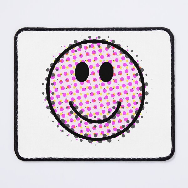 Item preview, Pink Glitch Smiley Face designed and sold by srcoyle.