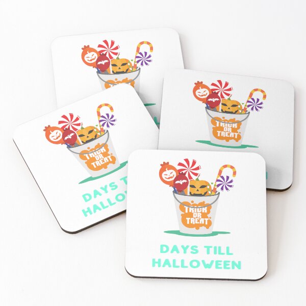 Item preview, Days Till Halloween | Trick or Treat | Colorful Background Design designed and sold by WBP Mart.
