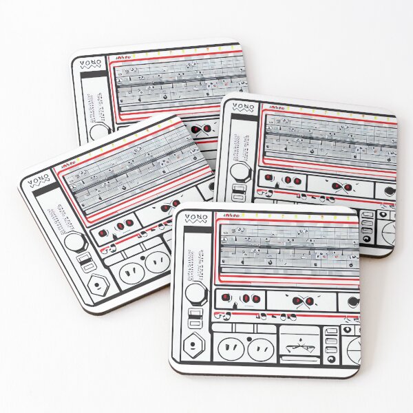 Item preview, Japandi abstract Super Mario 808 Drum Machine designed and sold by musicroom.