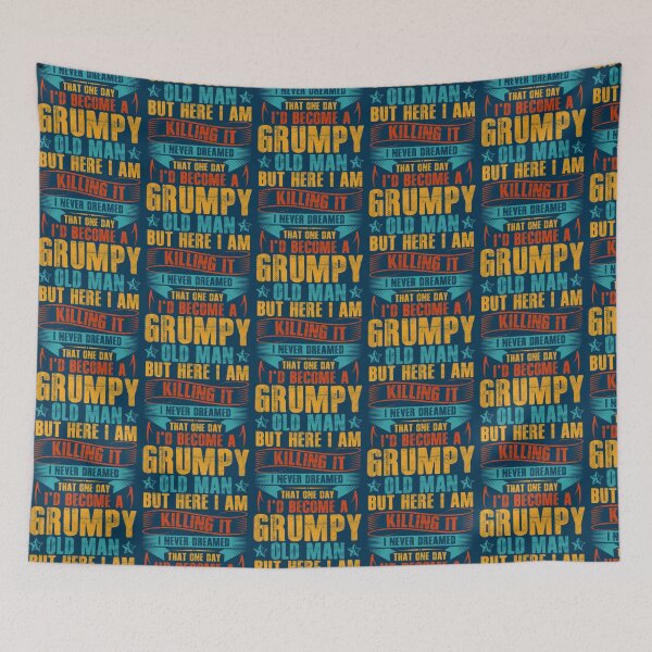 Item preview, I_d Become A Grumpy Old Man   designed and sold by GraphicsByFlowz.