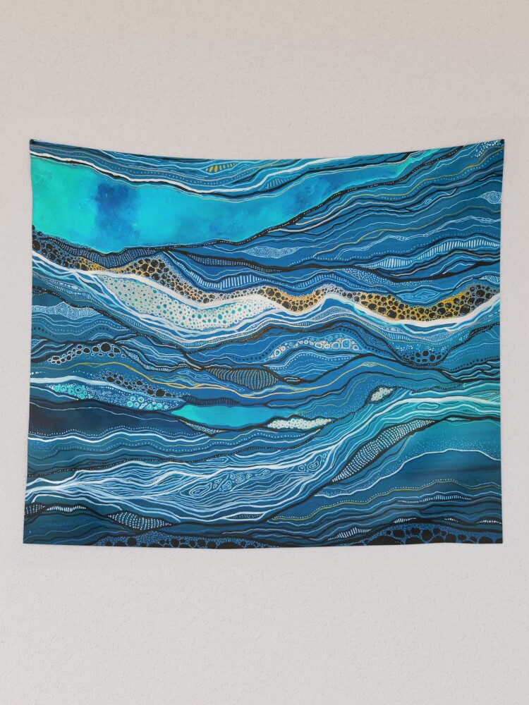 Water tapestry discount